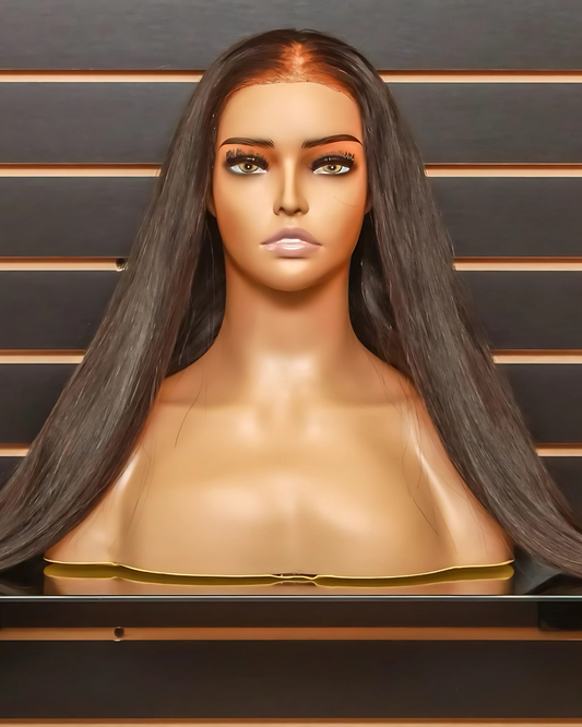 Naomi 40” straight jet black